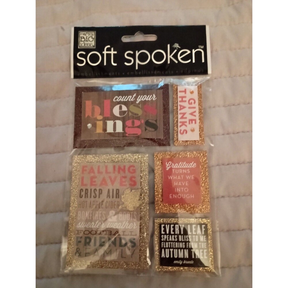 Thanksgiving Fall Sticker Soft Spoken